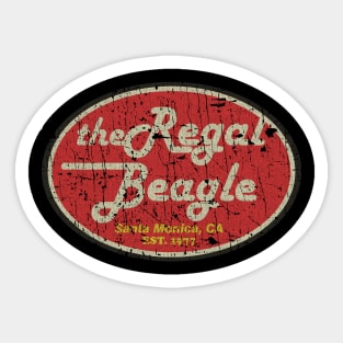 RETRO STYLE - THE REGAL BEAGLE 70S Sticker